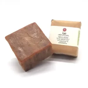Jabón Artesanal con Cacao y Zacate de Limón