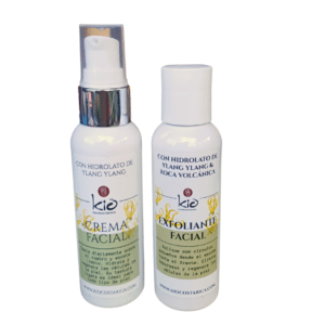 Kit Crema y Exfoliante Facial con Hidrolato de Ylang Ylang